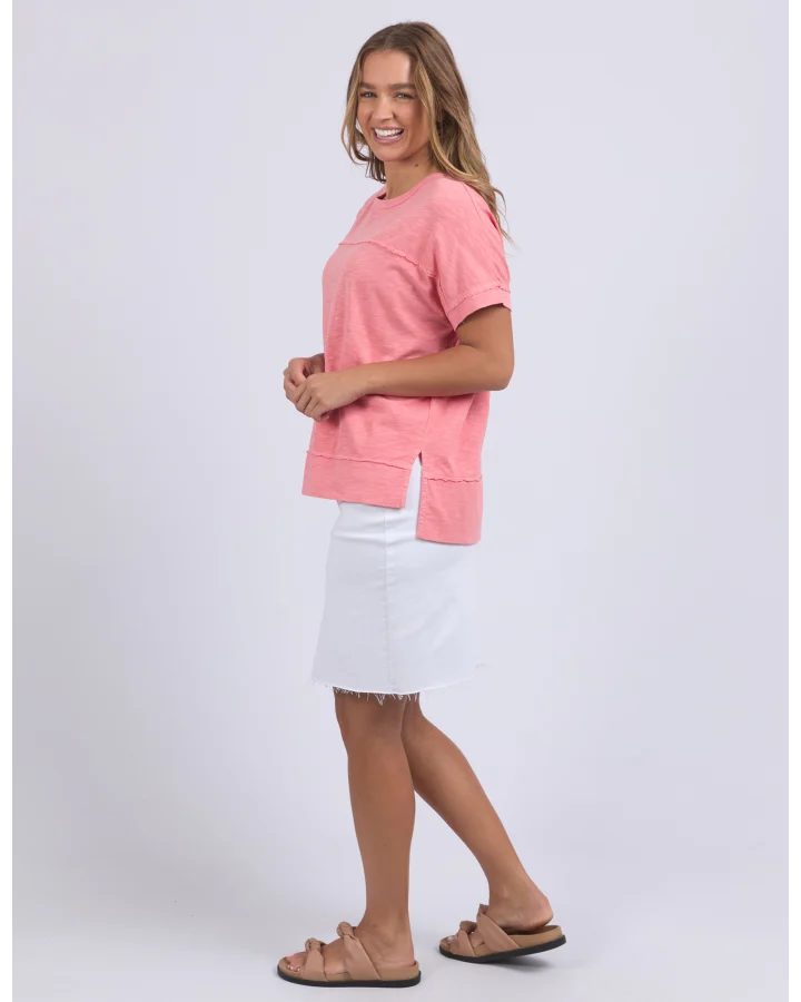 FOXWOOD ALLISON TEE - ROSE