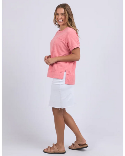 FOXWOOD ALLISON TEE - ROSE