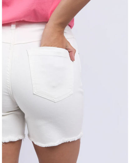 FOXWOOD MILLIE SHORT - VINTAGE WHITE