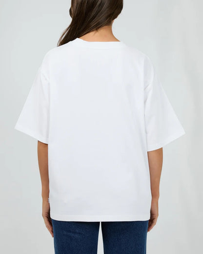 SILENT THEORY - SILENT LUXE TEE - WHITE