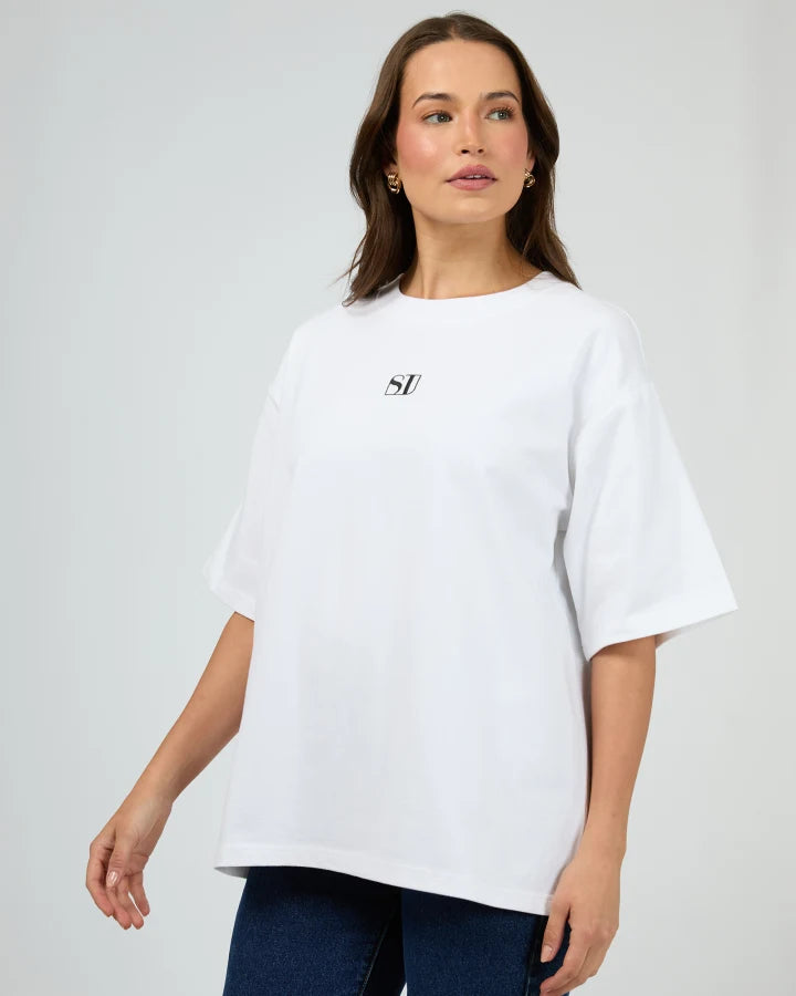 SILENT THEORY - SILENT LUXE TEE - WHITE
