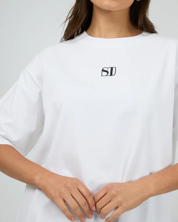 SILENT THEORY - SILENT LUXE TEE - WHITE