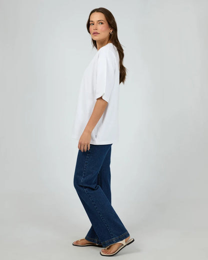 SILENT THEORY - SILENT LUXE TEE - WHITE