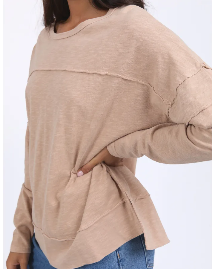 FOXWOOD JAYNE THROW ON TOP - OAT