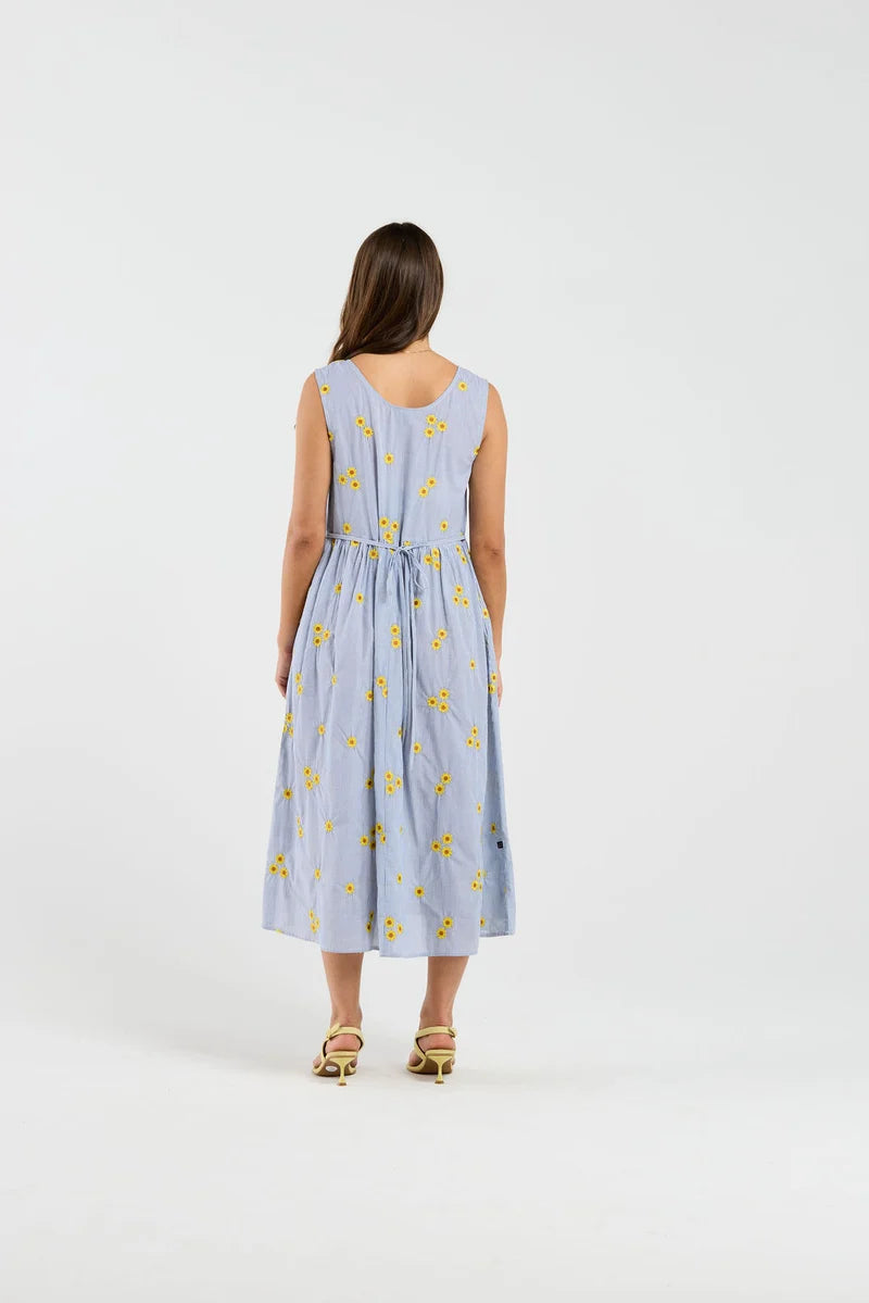 THING THING CASSANDRA DRESS - SUNSTRIPE