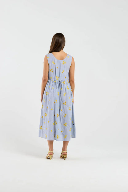 THING THING CASSANDRA DRESS - SUNSTRIPE