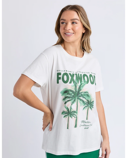 FOXWOOD MALIBU TEE - VINTAGE WHITE