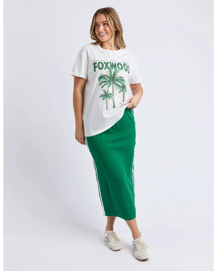 FOXWOOD MALIBU TEE - VINTAGE WHITE