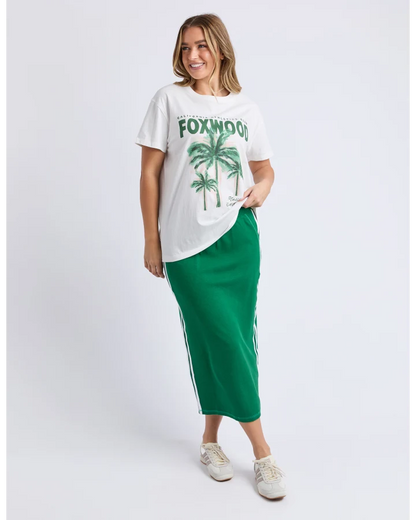 FOXWOOD MALIBU TEE - VINTAGE WHITE