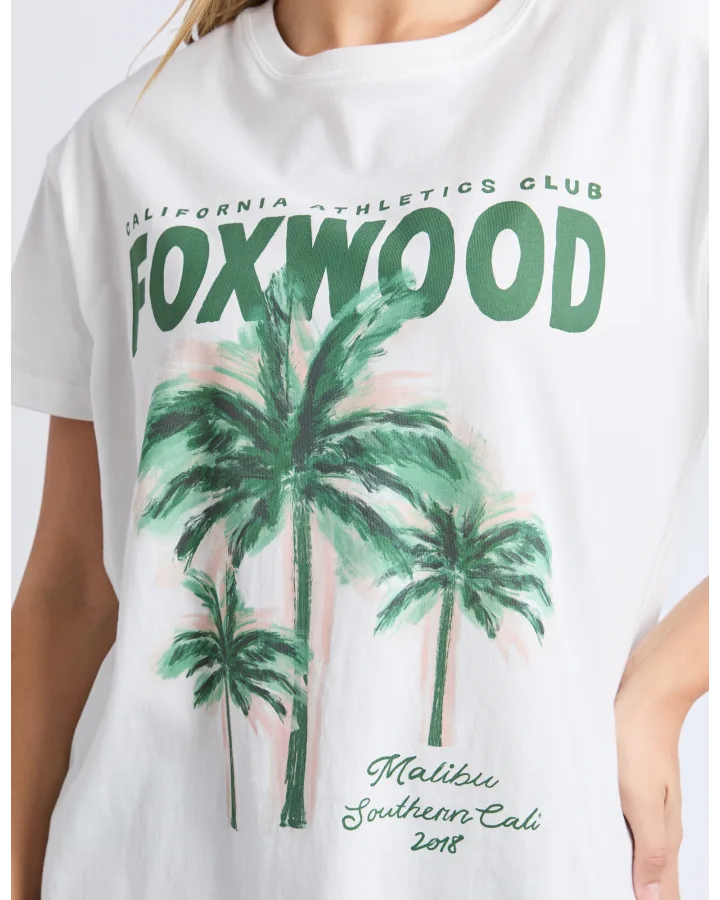 FOXWOOD MALIBU TEE - VINTAGE WHITE