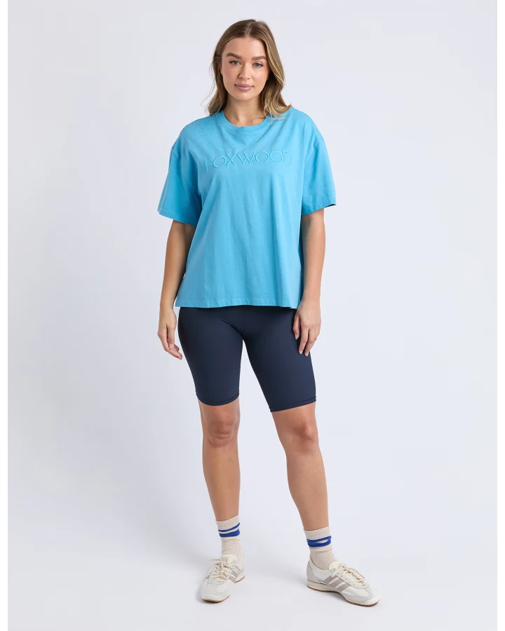 FOXWOOD SIMPLIFIED TEE - SKY