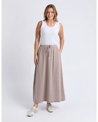 FOXWOOD EVOLVE SKIRT - BROWN