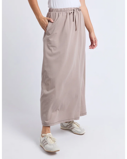 FOXWOOD EVOLVE SKIRT - BROWN