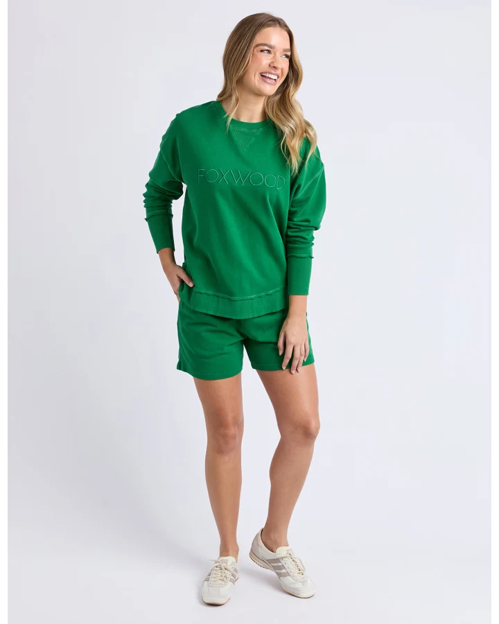 FOXWOOD SIMPLIFIED CREW - GREEN