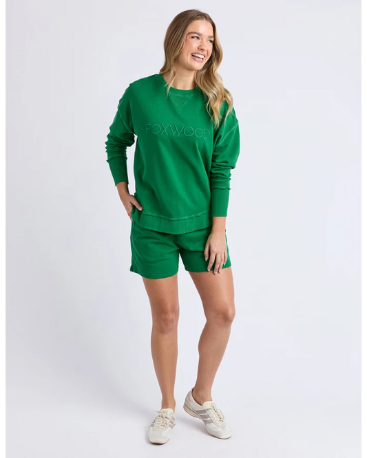 FOXWOOD SIMPLIFIED CREW - GREEN
