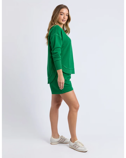 FOXWOOD SIMPLIFIED CREW - GREEN