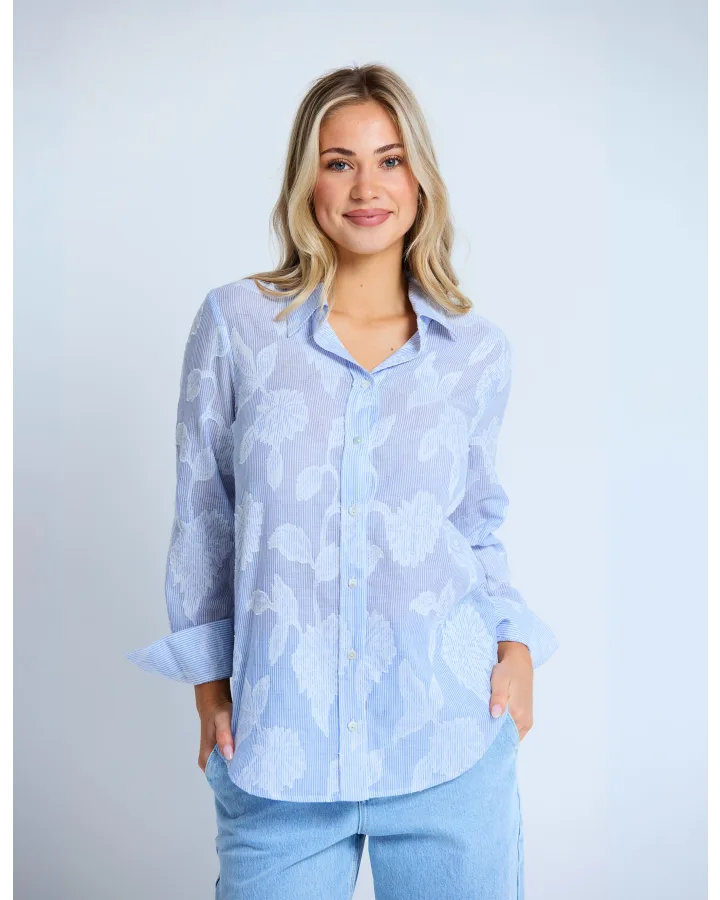 STELLA & GEMMA DELA SHIRT - SUMMER STRIPE
