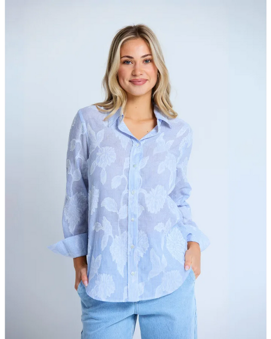 STELLA & GEMMA DELA SHIRT - SUMMER STRIPE