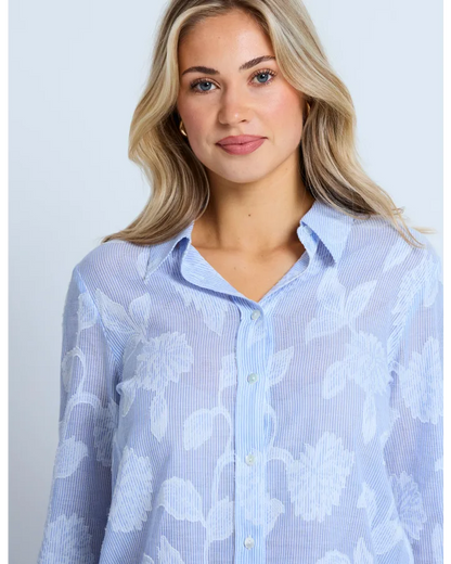 STELLA & GEMMA DELA SHIRT - SUMMER STRIPE