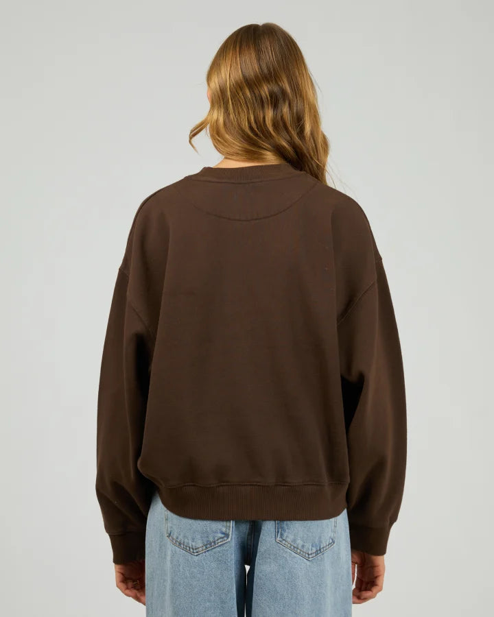 SILENT THEORY - SILENT LUXE CREW - CHOCOLATE
