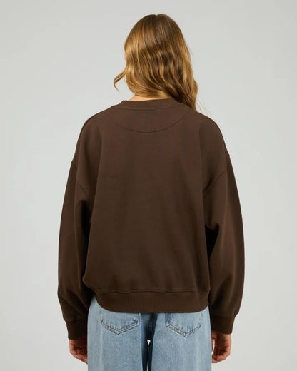 SILENT THEORY - SILENT LUXE CREW - CHOCOLATE