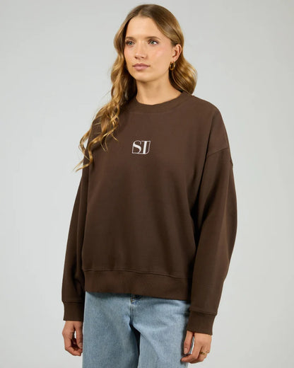 SILENT THEORY - SILENT LUXE CREW - CHOCOLATE