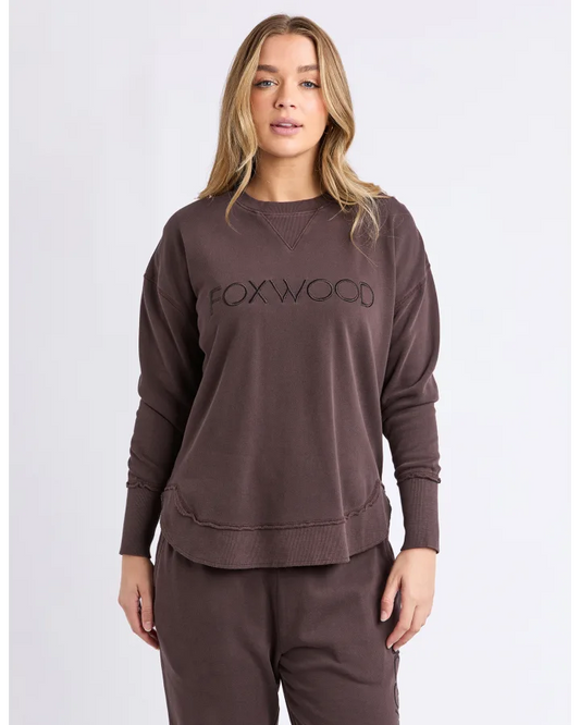 FOXWOOD SIMPLIFIED CREW - COFFEE