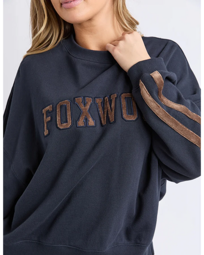 FOXWOOD ELEVATED SUNDAY CREW - INK