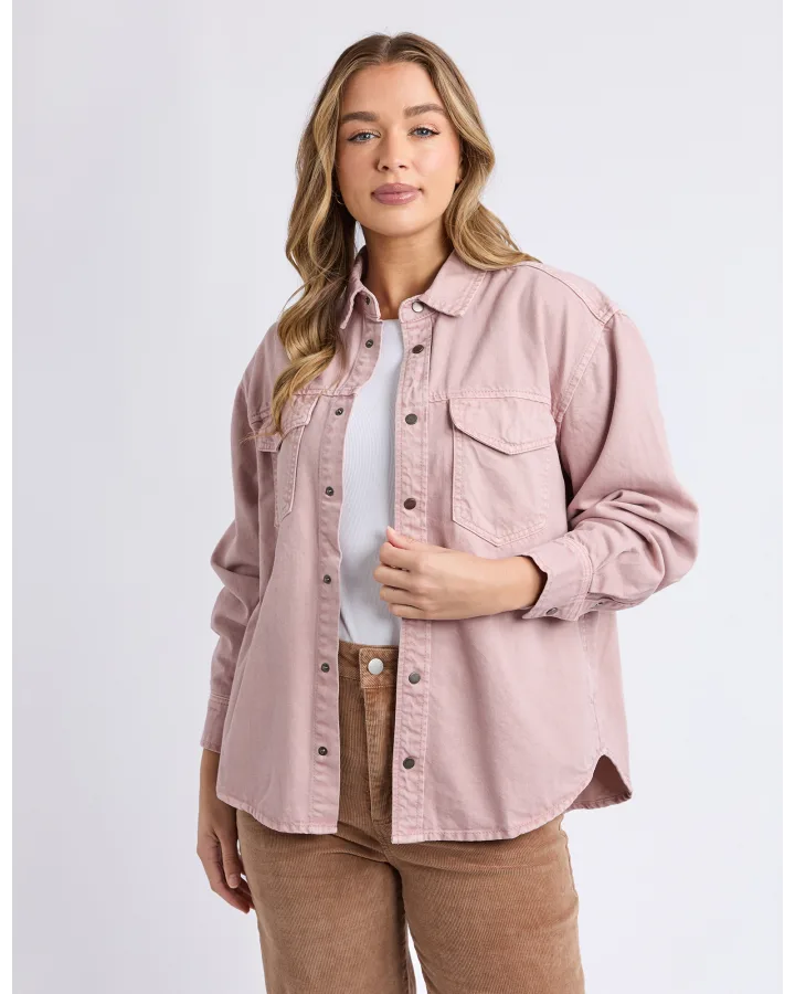 FOXWOOD DAISY OVERSHIRT - WOODROSE
