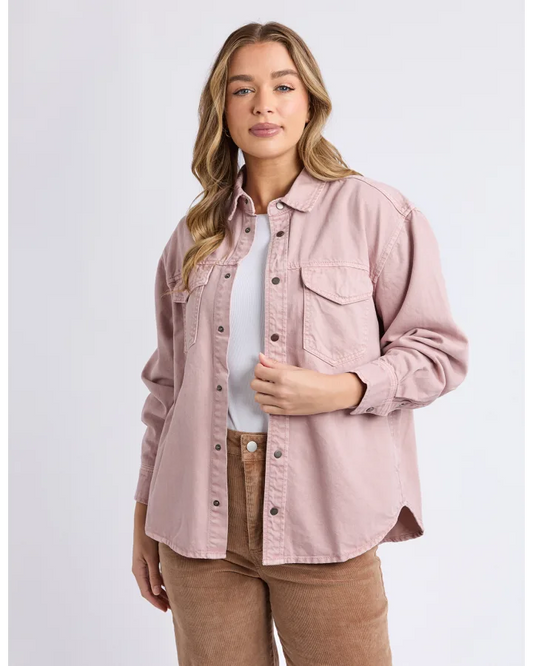 FOXWOOD DAISY OVERSHIRT - WOODROSE