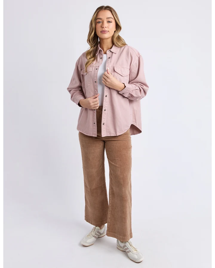 FOXWOOD DAISY OVERSHIRT - WOODROSE