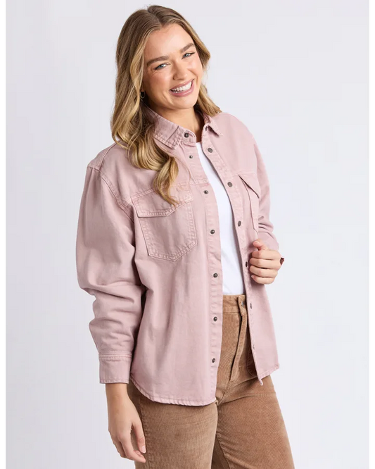FOXWOOD DAISY OVERSHIRT - WOODROSE