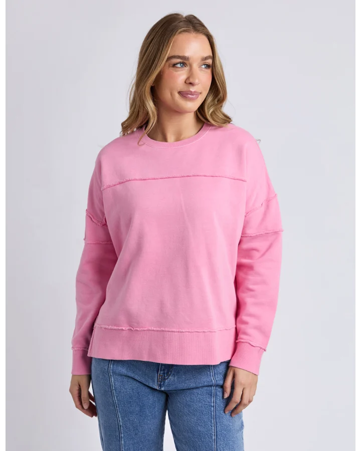 FOXWOOD JAYNE THROW ON FLEECE - ROSE