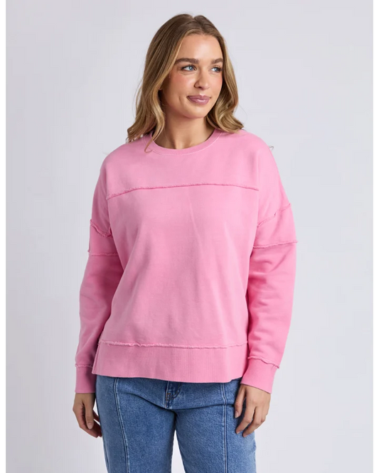 FOXWOOD JAYNE THROW ON FLEECE - ROSE