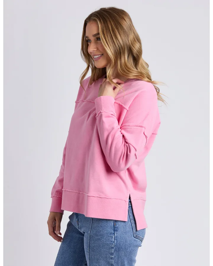 FOXWOOD JAYNE THROW ON FLEECE - ROSE