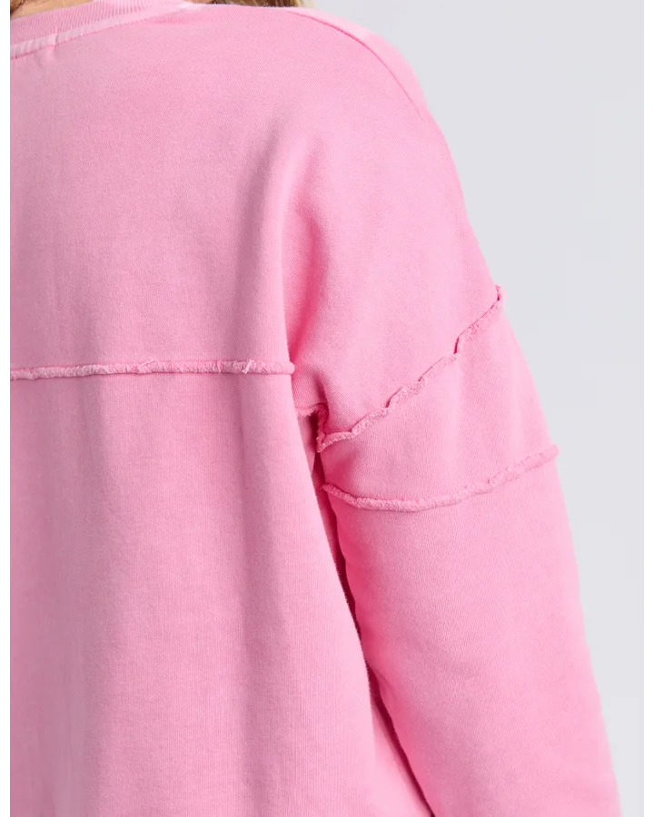 FOXWOOD JAYNE THROW ON FLEECE - ROSE