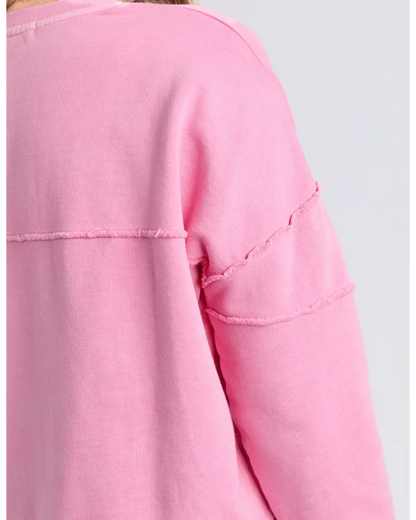 FOXWOOD JAYNE THROW ON FLEECE - ROSE