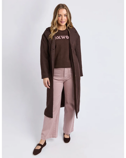 FOXWOOD WHISTLER COAT - COFFEE BEAN