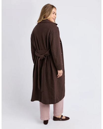 FOXWOOD WHISTLER COAT - COFFEE BEAN