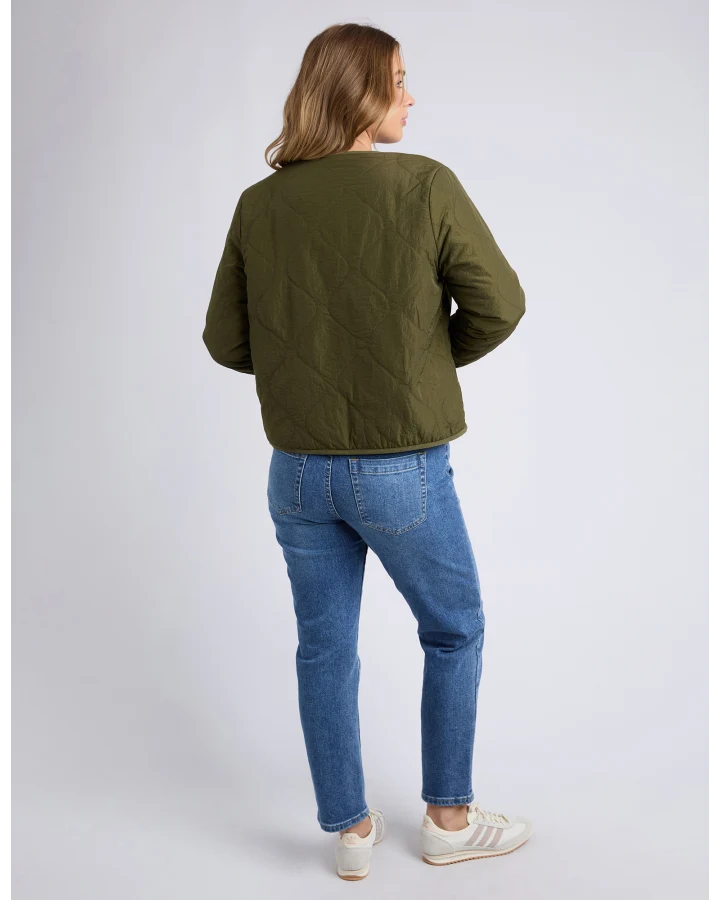 FOXWOOD ALBERTA QUILTED JACKET - MOSS