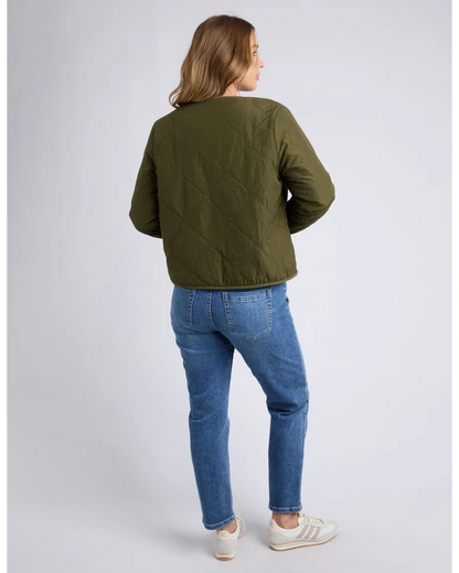FOXWOOD ALBERTA QUILTED JACKET - MOSS