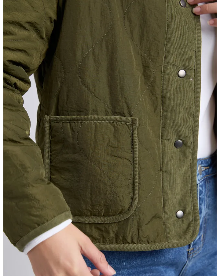 FOXWOOD ALBERTA QUILTED JACKET - MOSS