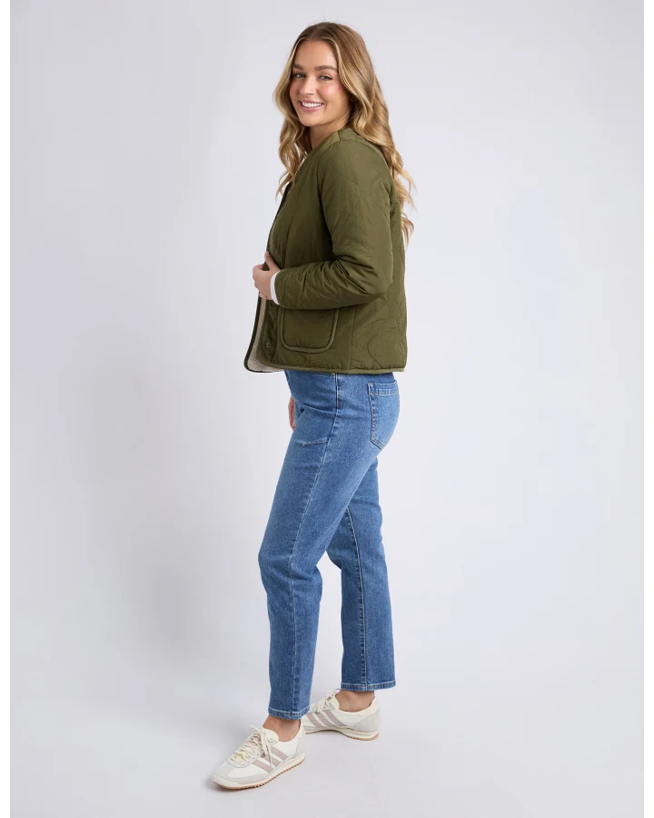 FOXWOOD ALBERTA QUILTED JACKET - MOSS