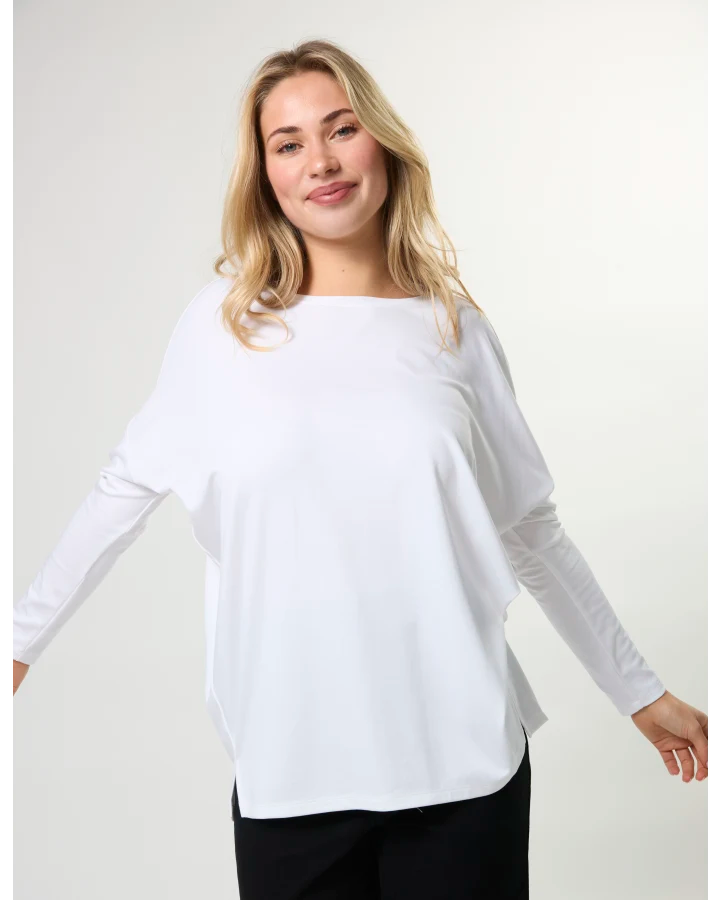 STELLA & GEMMA ROBIN TOP - WHITE