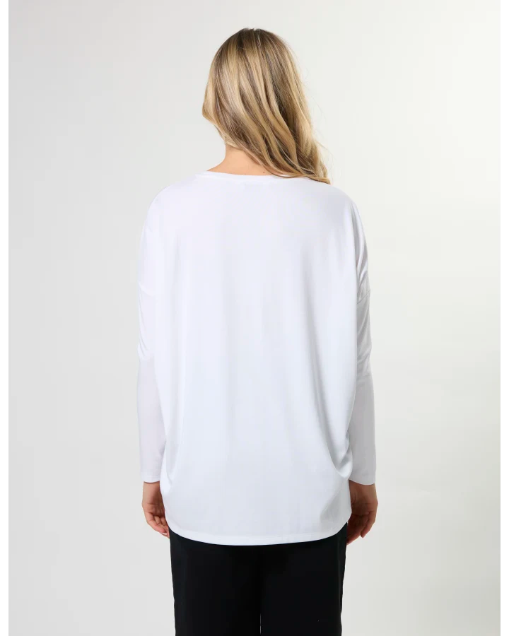 STELLA & GEMMA ROBIN TOP - WHITE