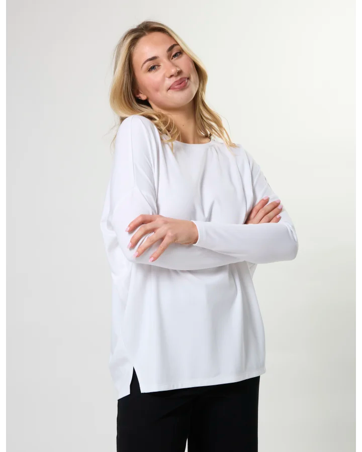 STELLA & GEMMA ROBIN TOP - WHITE