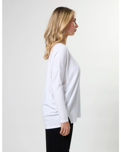 STELLA & GEMMA ROBIN TOP - WHITE