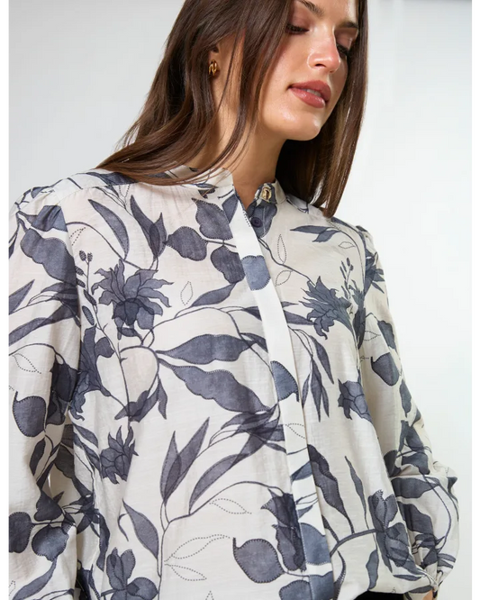 STELLA & GEMMA FAYE BLOUSE - MOONLIT STEM