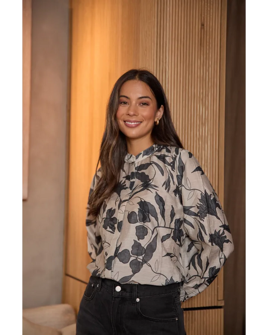 STELLA & GEMMA FAYE BLOUSE - MOONLIT STEM