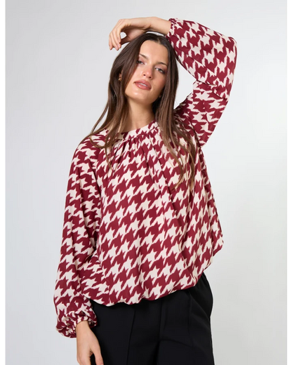 STELLA & GEMMA LOU BLOUSE - SYRAH HOUNDS